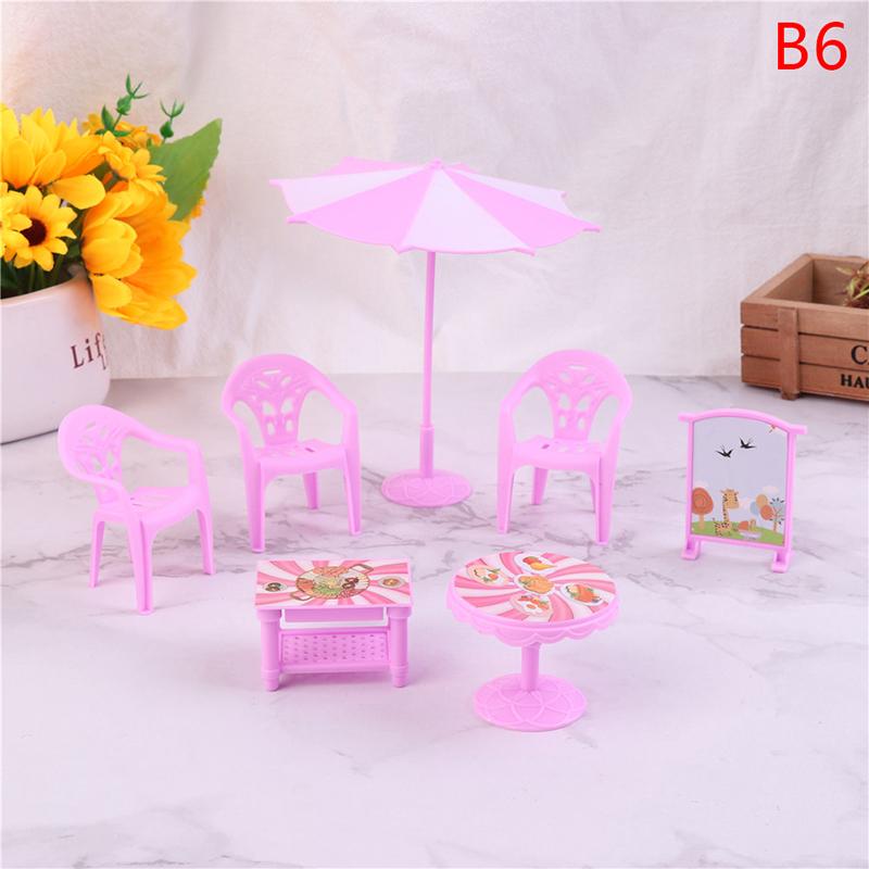 1:12 Dollhouse Mini Resin Table lamp TV Rocking Chair Stool Tea Set Furniture Kitchen Japanese Style Groceries Crafts Decor Toy