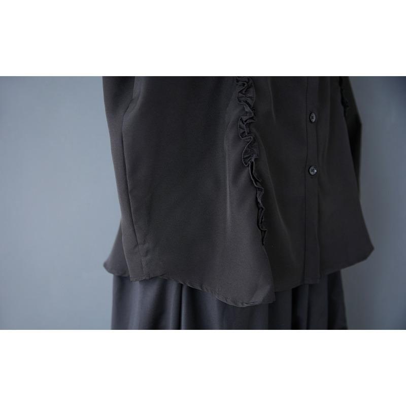 Dimanaf 2025 Nadměrná velikost Nová jarní halenka košile Dámská s dlouhým rukávem Základní módní topy Trička Volná bílá jednobarevná trička