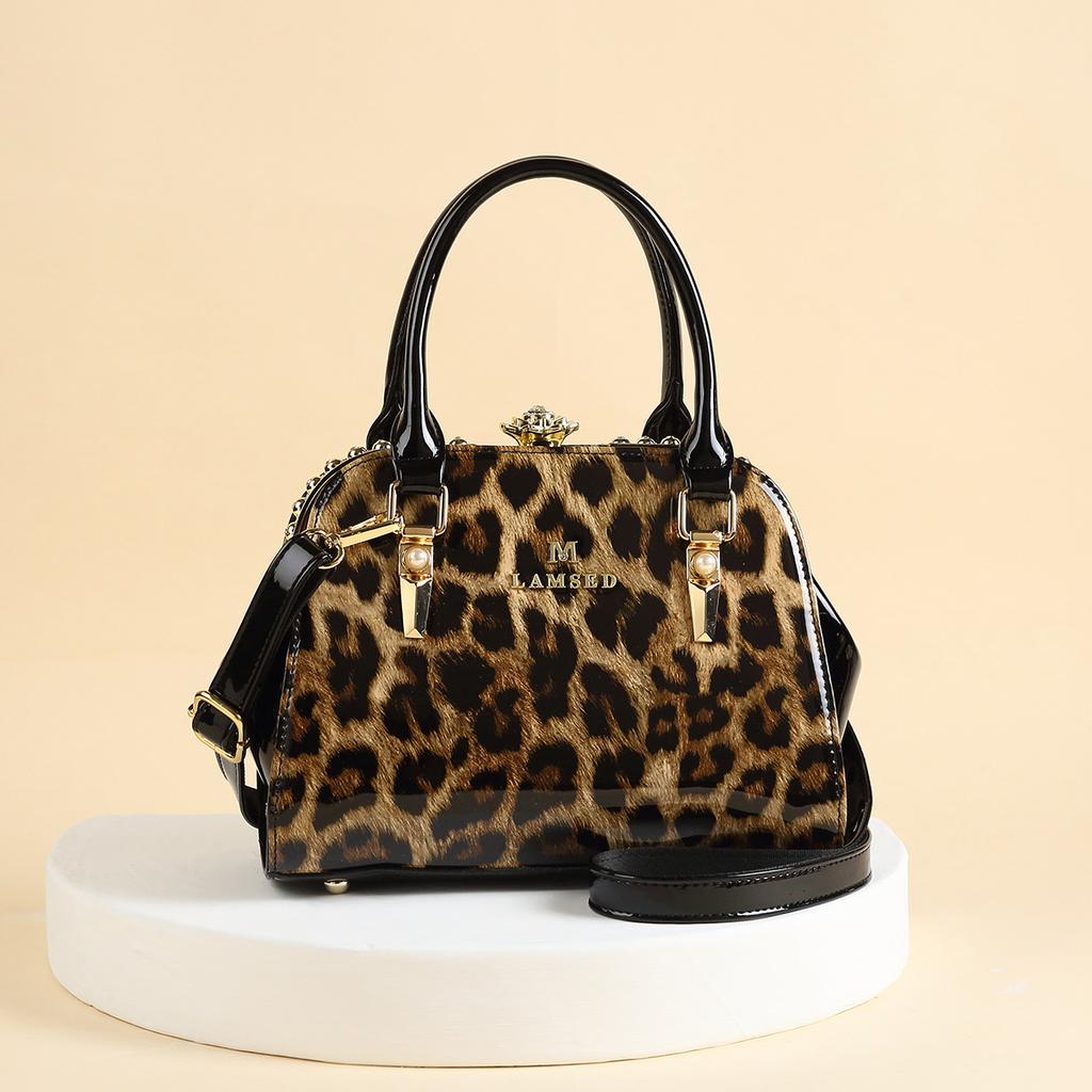 Cross-Border Women's Bag 2025 New Model Middle-Aged Mom Bag Versatile Handbag Single Shoulder Crossbody Bag Trendy Diamond-Studded