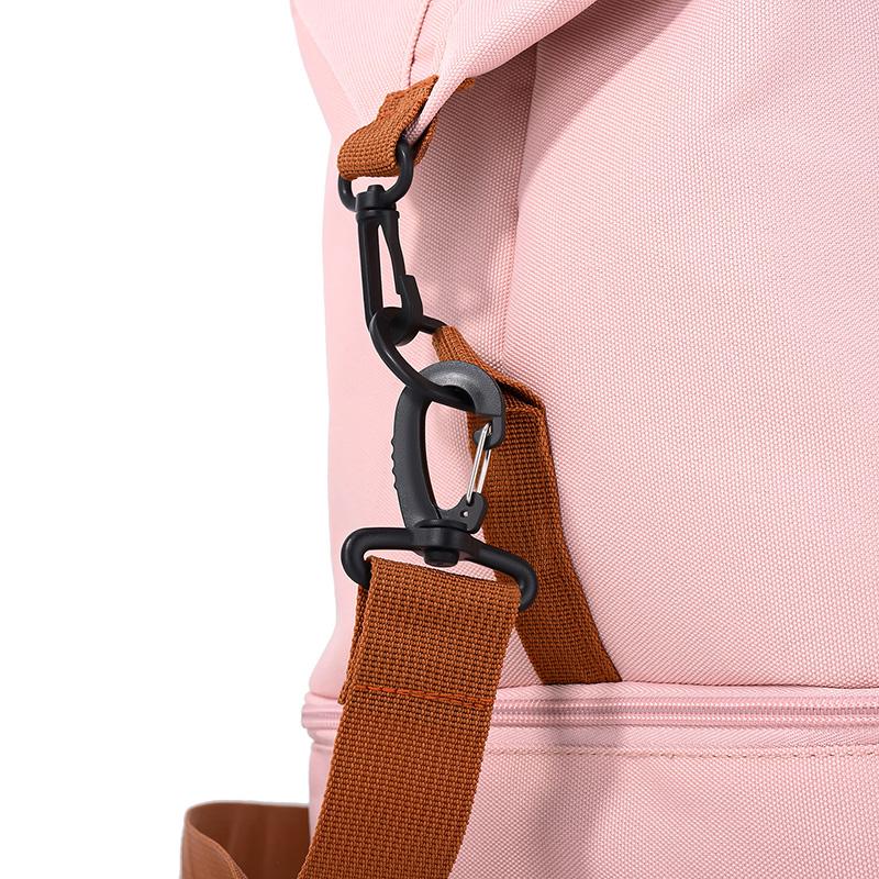 Large Capacity Versatile Travel Bag with Shoe Compartment - Durable Oxford Fabric, Portable Sports Gym Storage Bag, Weekender Overnight Bag