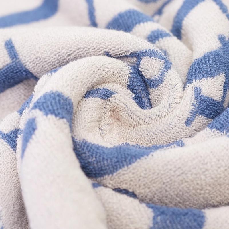 34 X 74cm Cute Cotton Hand Towels Pack of 2, Cartoon Animal Soft Towel for Women Girls, 100% Cotton Cherry Decorative Towels for Bathroom