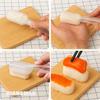 2pcs Sushi Mold Set Handheld and Easy-to-Use for Making Mini Rolls Practical Cute Kitchen Baking Helper