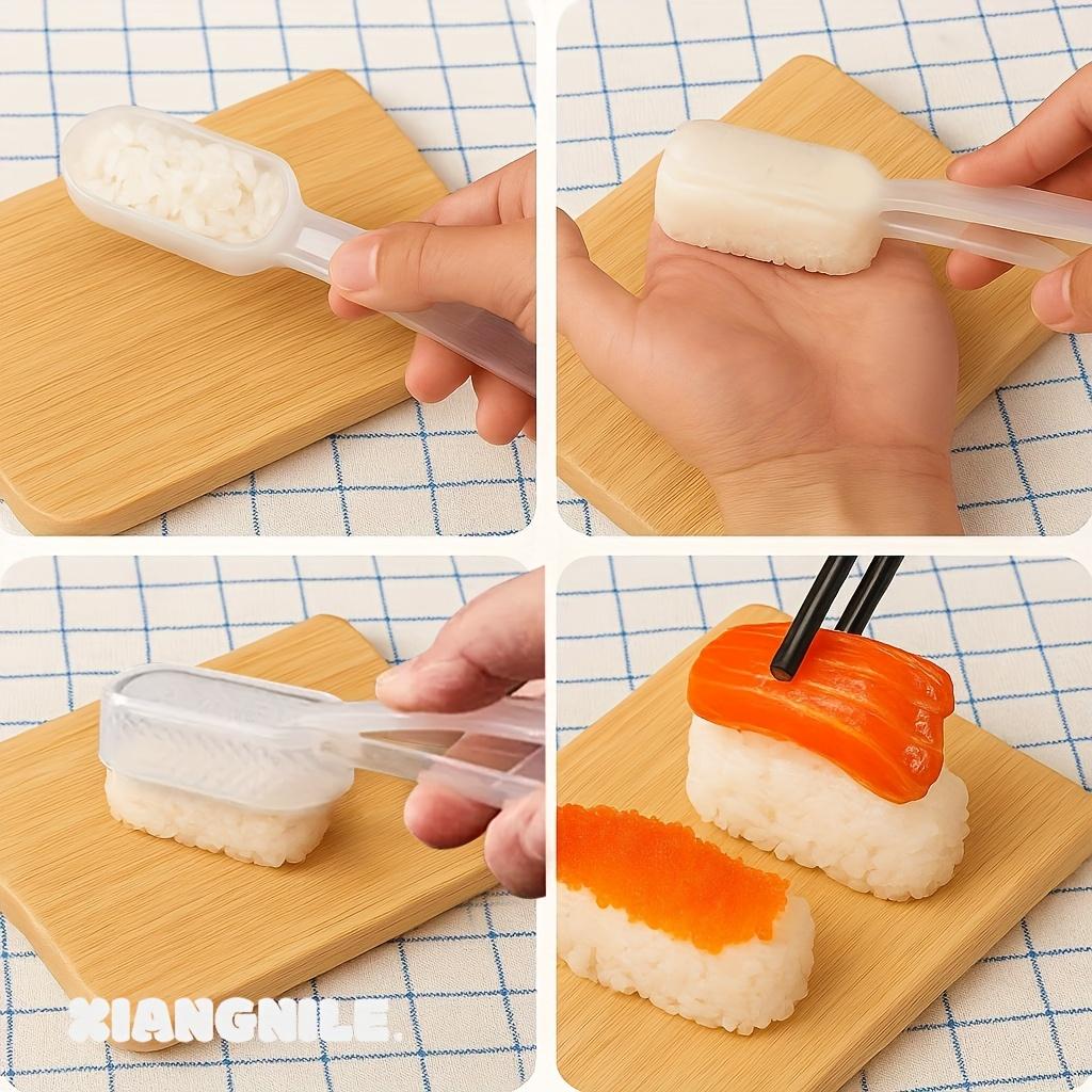 2pcs Sushi Mold Set Handheld and Easy-to-Use for Making Mini Rolls Practical Cute Kitchen Baking Helper