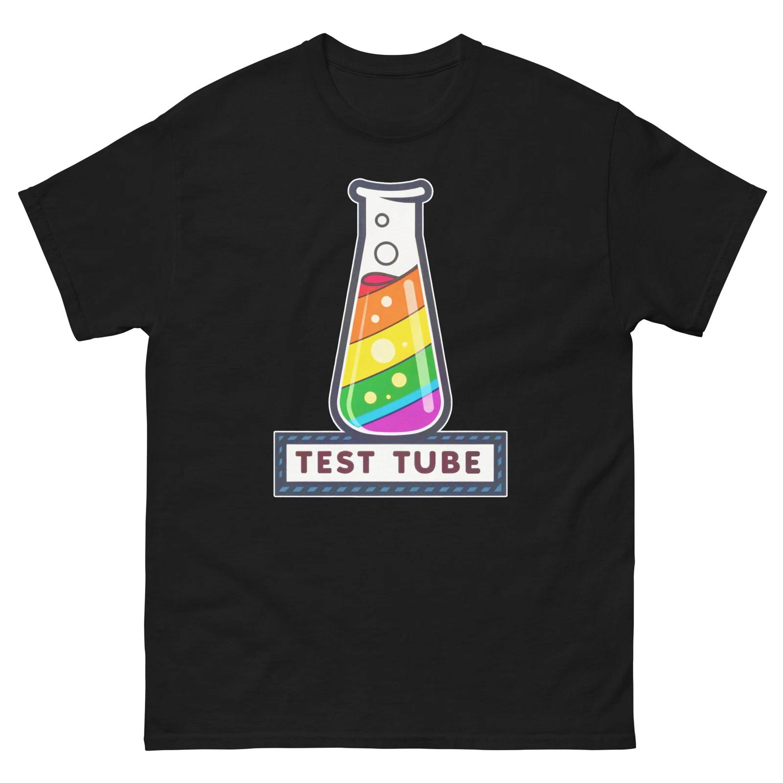 

Test Tube School Classroom Object Office Teacher T-Shirt 4XL