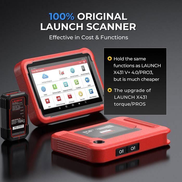 Autodiagnostický nástroj - LAUNCH - X431 PROS V5.0 - OBD2 - Obousměrné řízení - Kódování ECU