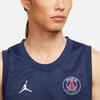 Jordan Paris Saint-Germain Iris Print Breathable Soccer Sports Vest Men Tops Navy DB6479-410