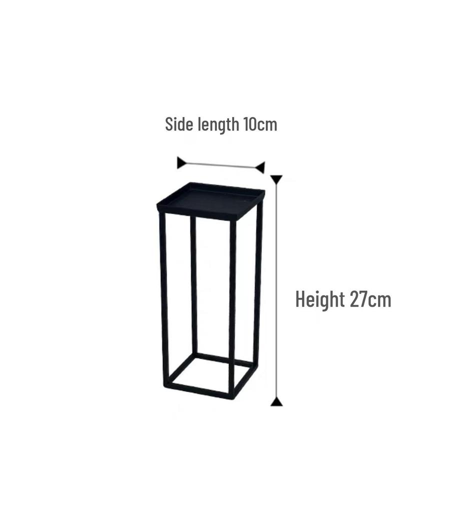 Silver Dessert Display Stand for Corporate Coffee Break and Afternoon Tea