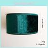 Christmas Ribbon Velvet With Solid Color Design For Scrapbooking And Decor Gift