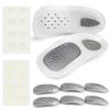 Breathable Detachable Arch Support Heel & Metatarsal Pads for Women & Men