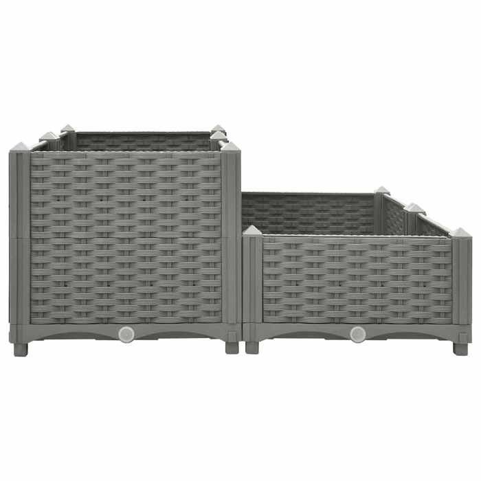 VidaXL Raised Bed 80x80x38 Cm Polypropylene 153301