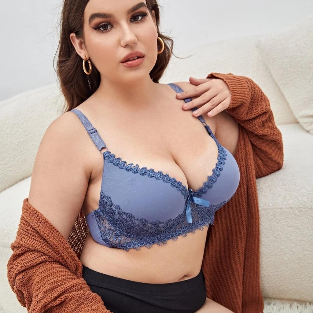 Neuer sexy BH in großen Größen, bestickte Unterwäsche, Push-up-BH, Vollschale, beliebte europäische und amerikanische BHs für Damen