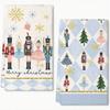 1pc/2pc/4pc/pack Christmas Scrub Sponge Creative Kitchen Dish Cloth Festive Cleaning Decor for Home & Table Kitchen Dish Towel Xmas Cleaning Supplies