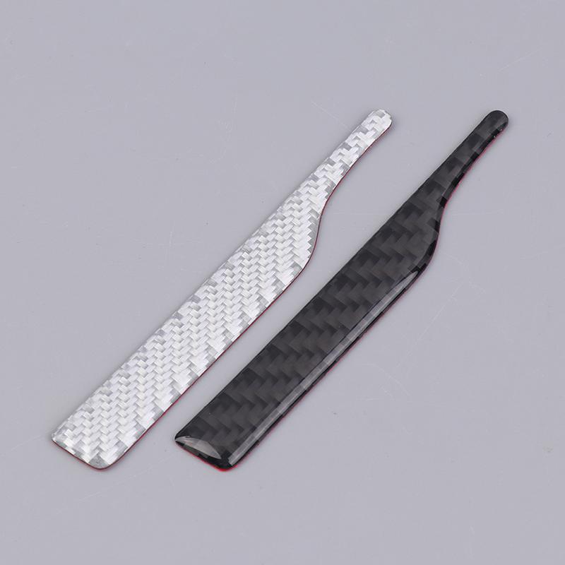 2Pcs Rearview Mirror Anti-Collision Strip Anti-Scratch Strip Car Decoration Reflective Sticker Auto Parts