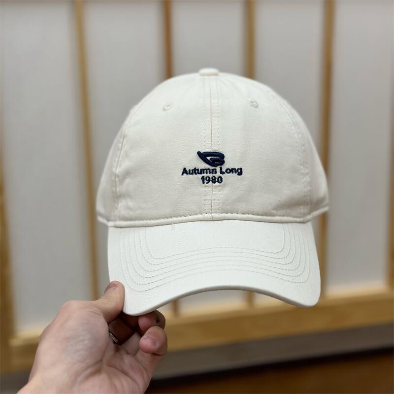 Spring And Summer High Quality Soft Top Letter Embroidered Baseball Cap Women'S Casual Versatile Outdoor Outing Visor