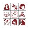 Beverly Studio Ghibli Spirited Away Stamp Check Stamp CK9-054