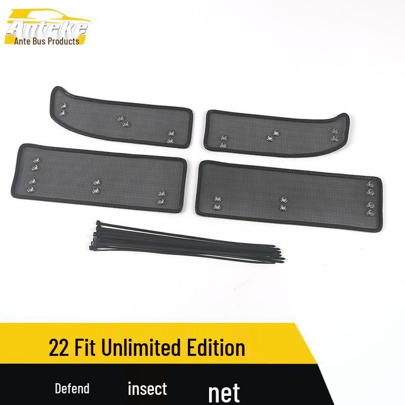 22 Fit Infinite Edition Diamond Mesh Radiator Panel Sequin Insect Screen for Cars