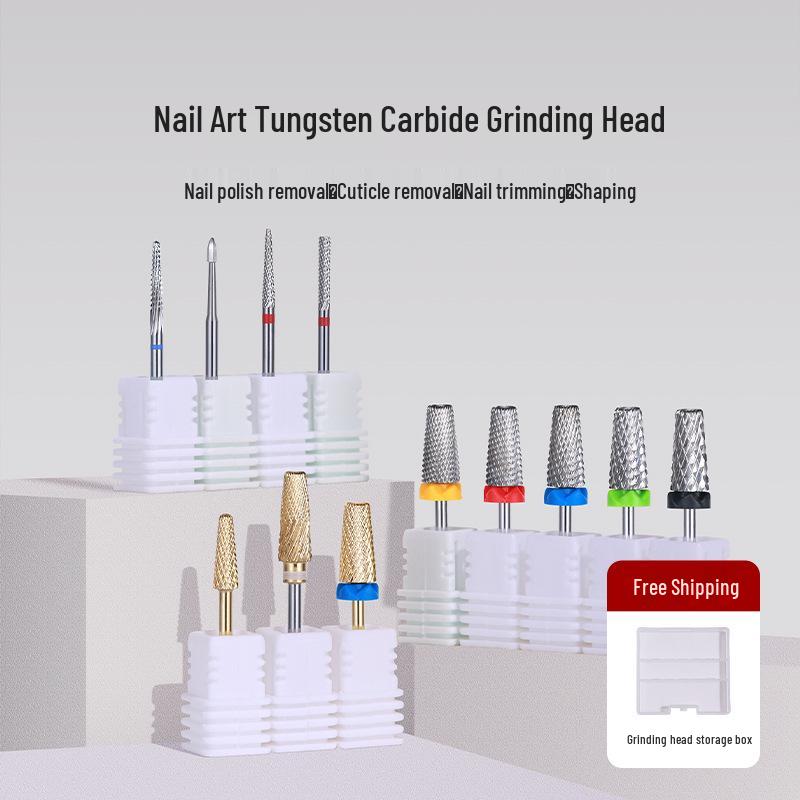 

Tungsten Steel Five-in-One Nail Remover: High Quality Cross-Cut Grinding & Shaping Tool for Professional Nail Salons
