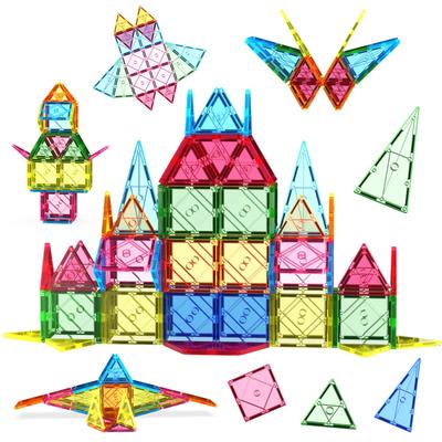 Blocos Magnéticos, 82 Peças, 66 Peças, Grande Capacidade [Conforme Padrão ST & Lei de Higiene Alimentar] Brinquedo Magnético, Brinquedo Educacional, Quebra-cabeça 3D, 48