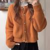 Women's Retro Loose Knit Cardigan - Autumn/Winter 2026 Collection