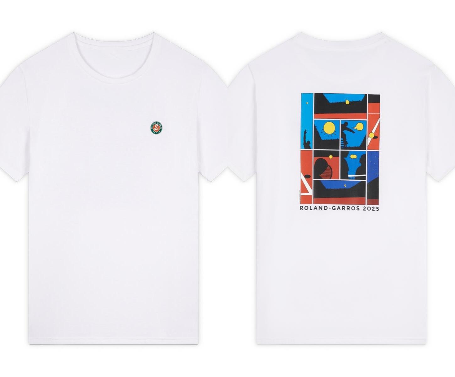 

Summer Men s Sport T-shirts Roland Garros Ballboy Man T-Shirt Navy Blue Roland Garros Top Casual Breathable Cotton Male T-shirt 4XL