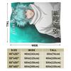 Hajime Kashimo Jujutsu Kaisen Blanket Quality Warm Soft Throw Blanket Winter Child Couch Chair Fluffy Bedspread
