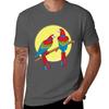 Scarlet Macaw Tshirt Plus Size Summer Casual Tshirt