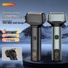 Men's Multifunctional Electric Shaver: Portable, Full-Body Washable, Aluminum Alloy