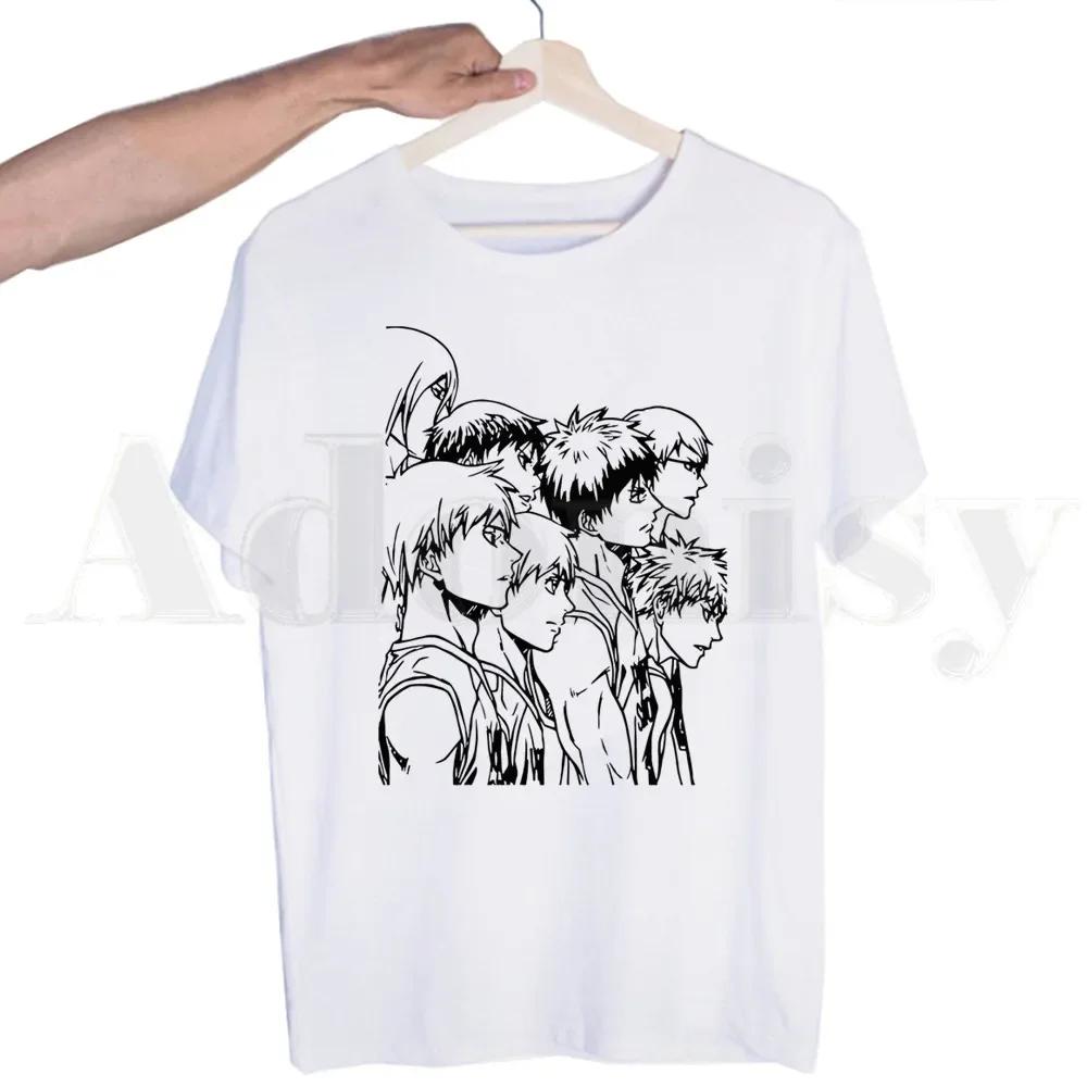 

Basketball Hot Japanese Kuroko No Basket Anime T-shirt for Men Short Sleeve Men Tops T Shirt for Male White T Shirt Women Tees XL