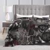 Mads Mikkelsen Blanket  Travel Office Flannel Bedding Throws For Couch Bed Super Soft Design Quality Bedspread Birthday Gift