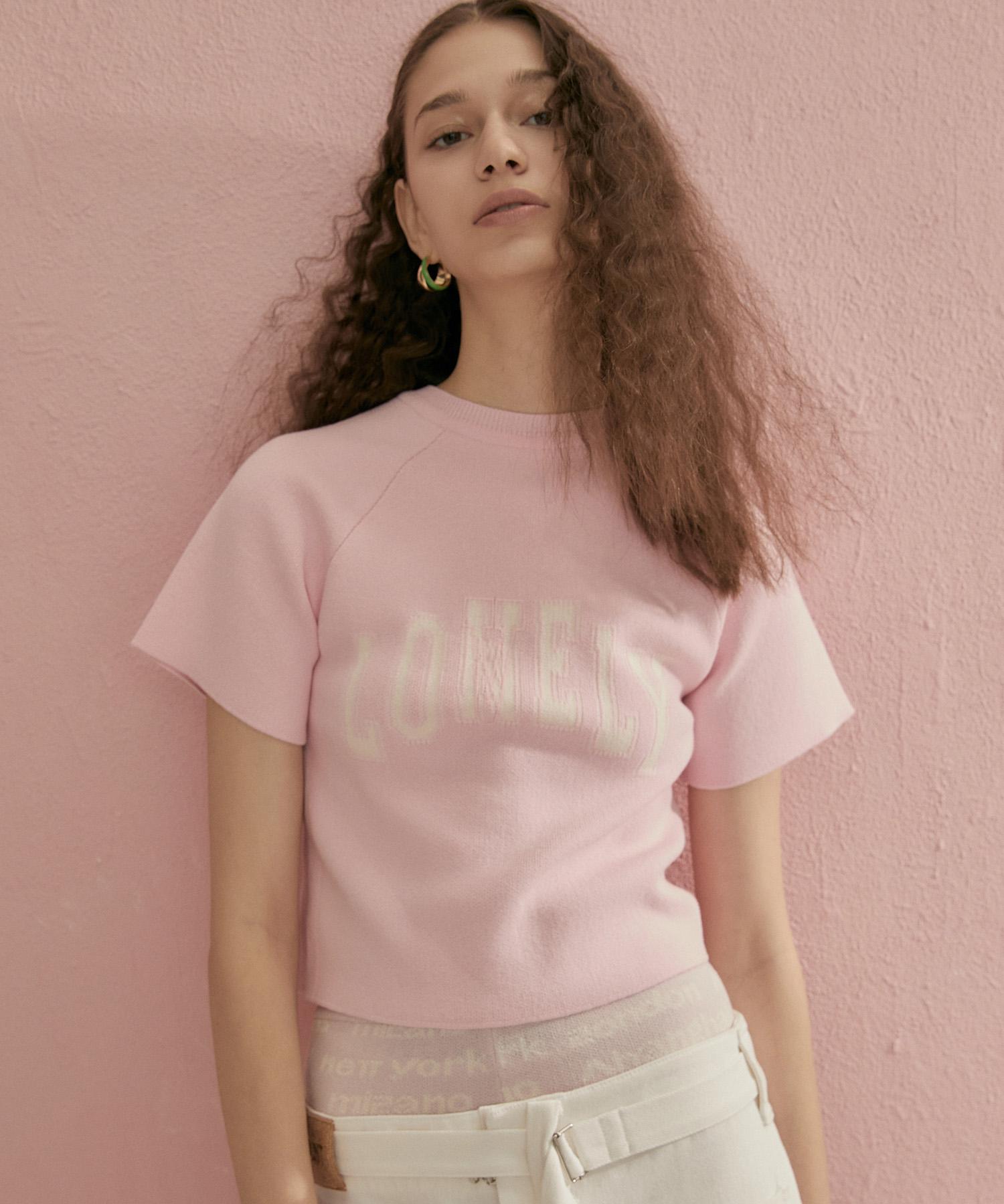Noang Lonely/Lovely Baby Knit Pink Pink/S