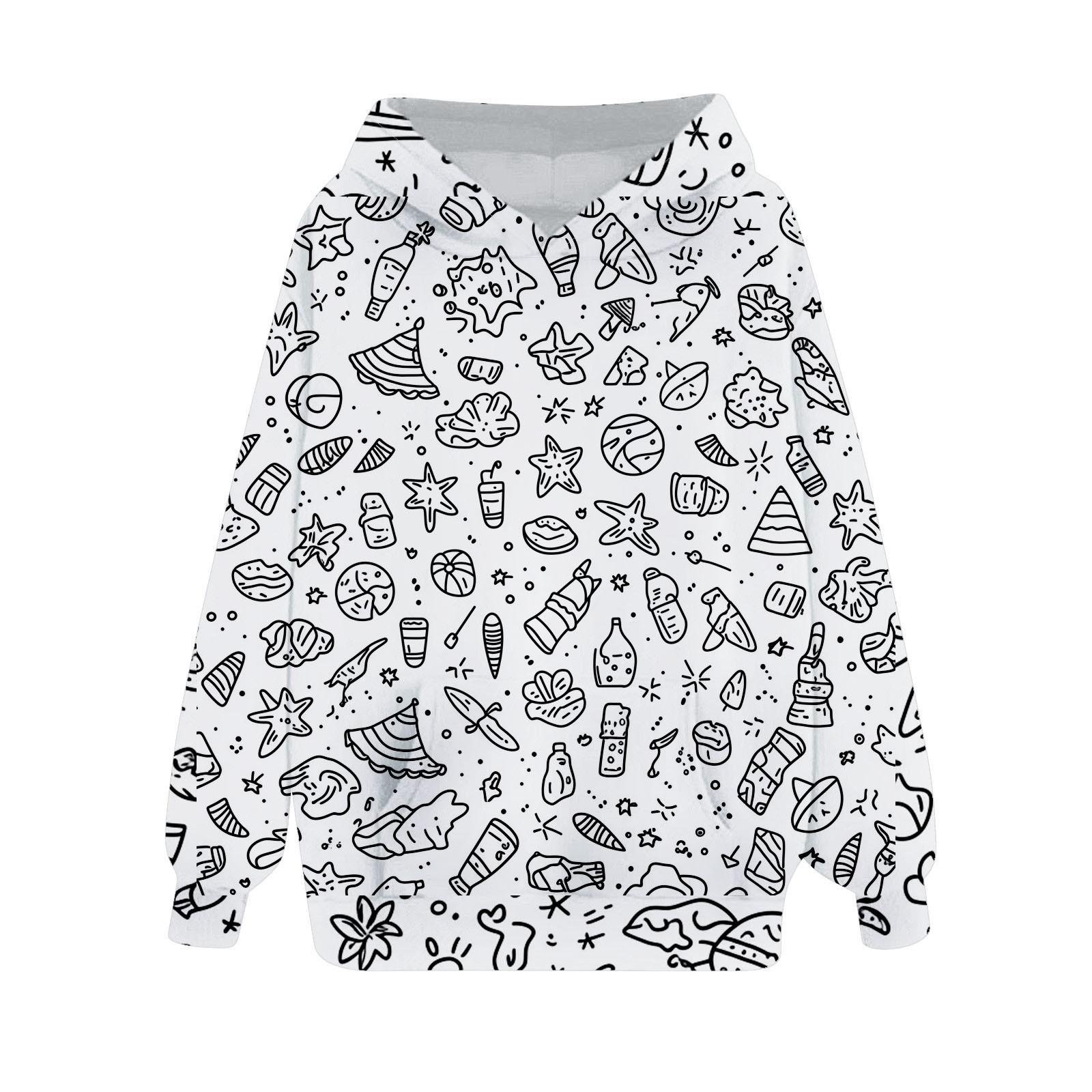 

Толстовки своими руками свободные рождественские принты спортивная рубашка с капюшоном модная спортивная рубашка 100