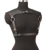 Women Fashion Belt Pu Leather Body Shoulder Armor Chest Harnesssword Belt Shoulder Strap Harness Women Clothing Open Cage Bra