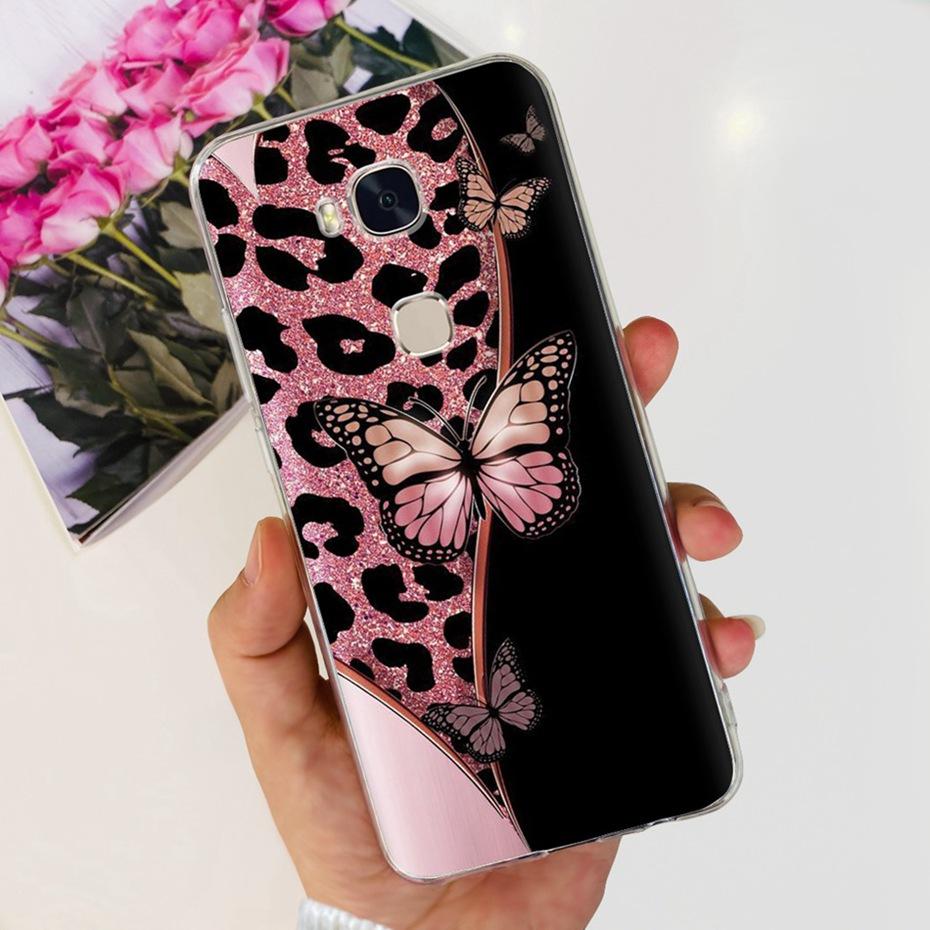 Lovely Printing Case For Huawei GR5 KII-L22 KII-L21 / GR5 2017 BLN-L21 BLN-L22 Soft Silicone TPU Back Cover Phone Cases
