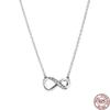 Collana a Cuore in Argento 925 Regalo di Natale Compleanno per Donne Gioielli Rotondi Lucidi Raffinati Fascino Classico Sorpresa