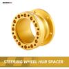 Espaçador de Volante CNC Dourado 51/76/101mm, Alumínio Anodizado 6061-T6 para Base de Volante de Sim Racing-522S