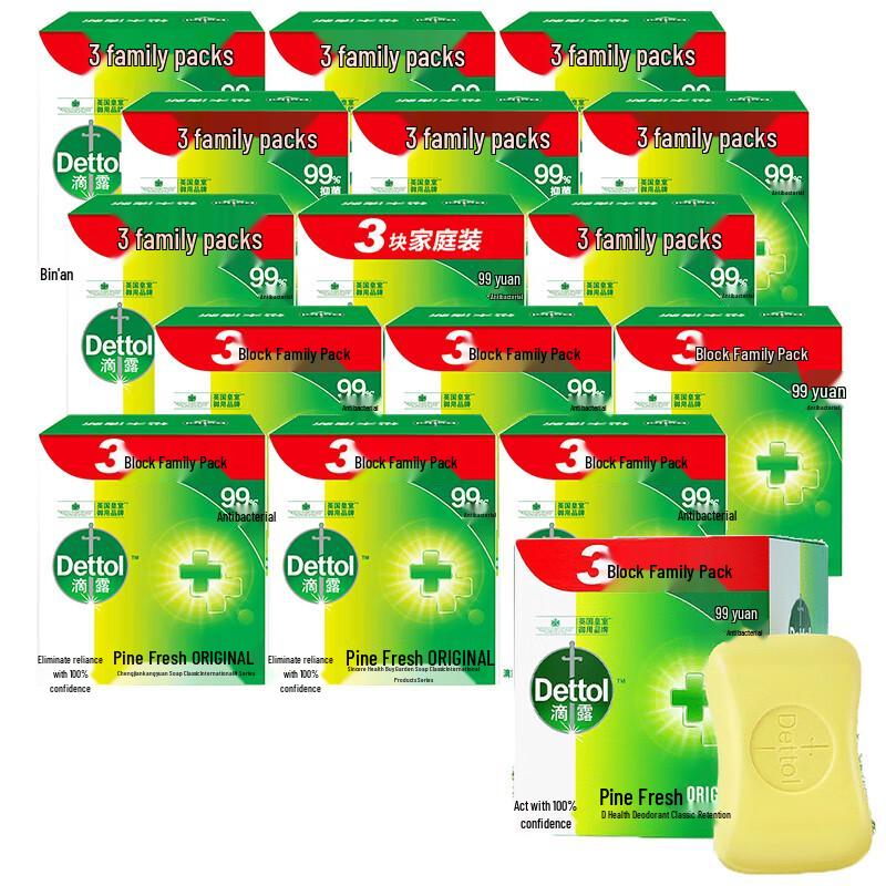 Dettol Antibacterial Pine Fresh Health Soap