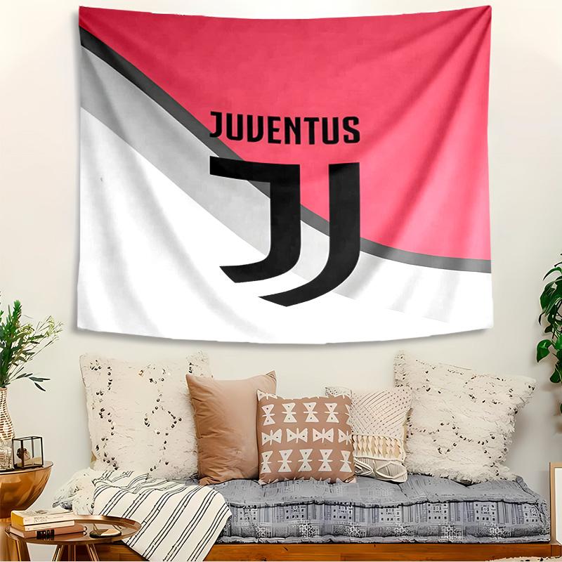 Juventus Tapestry, Wall Hanging Tapestry, Pattern Tapestry for Dorm Bedroom Living Room Wall Art Photography Backdrop