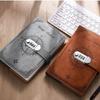 Stationery A5 Notebook With Lock Diary Book Travelers Journal Retro Password Notebook  Student
