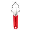 Corrosion Resistant Fruit Knife Stainless Steel Watermelon Cutter Tool Fruit Slicer for Pineapple Mango Cantaloupe for Camping