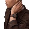 BROX Multifunction Brown Leather Watch