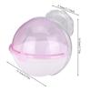 Acrylic Small Pet Animal Cage External Bathroom Toilet House for Hamster Guinea   Bathing