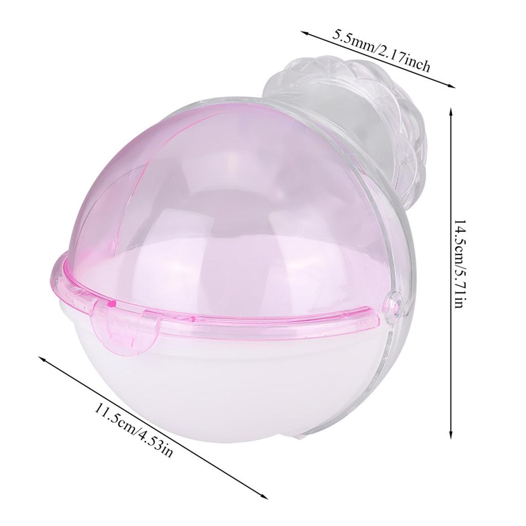 Acrylic Small Pet Animal Cage External Bathroom Toilet House for Hamster Guinea Bathing