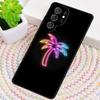 Neon Light Silicone Phone Case For Samsung Galaxy note 10 pro S26 S25 S24 S23 S22 S21 Plus S25Ultra Capa Cover
