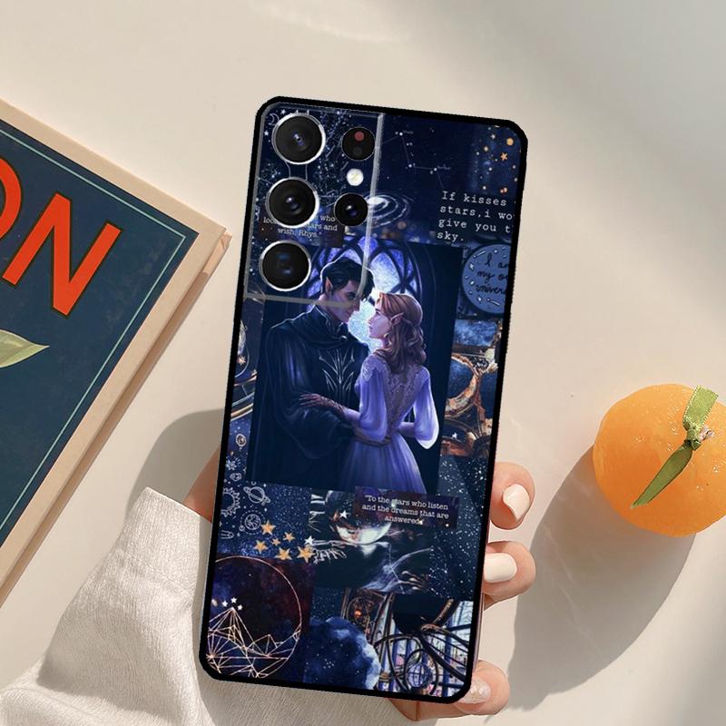 Fury Sarah J Maas A Court of Mist Phone Case For Samsung Galaxy S24 S25 S26 Ultra S20 S21 S22 S23 Plus S10 S25 FE Back Cover