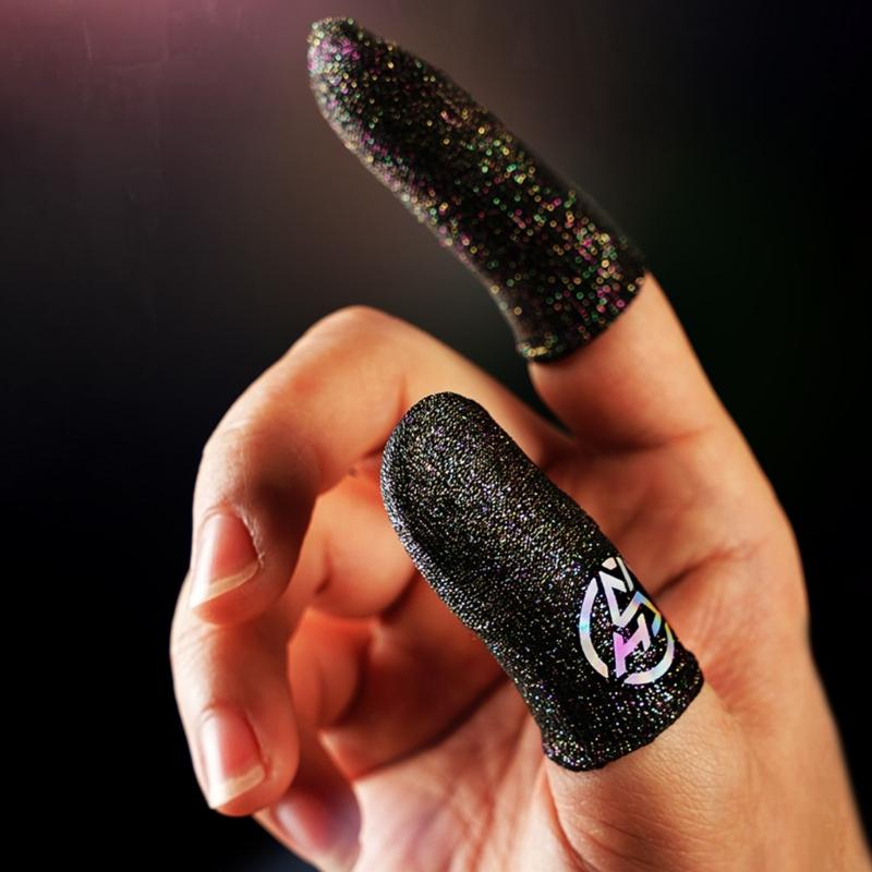 1 Pair Thin Silver Fiber Touchable Screen Gloves For Smooth Gameplay And Comfortable Wear During Long Gaming