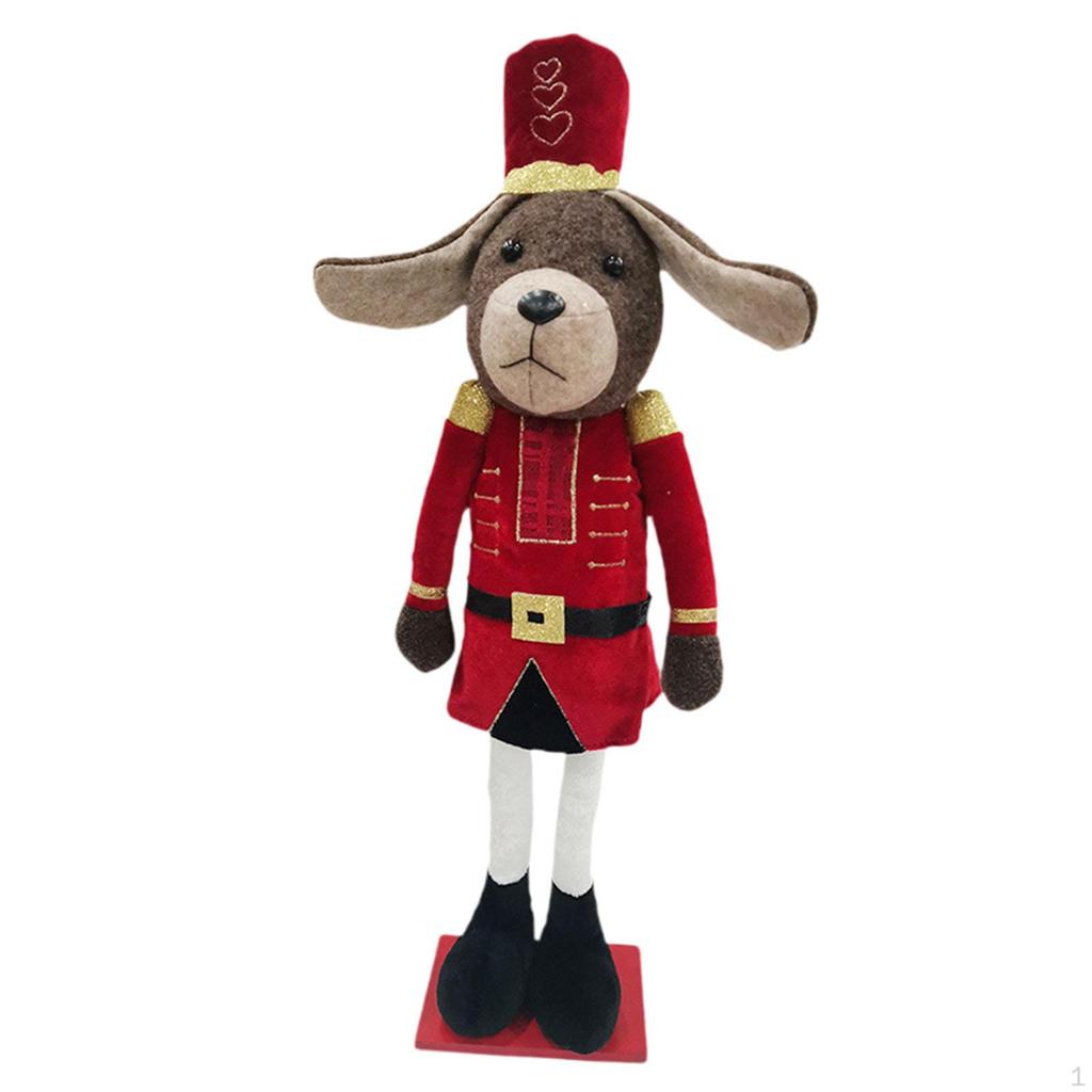 Doll Figure Decoration Figurine Toy Christmas Standing Decorations for Birthday