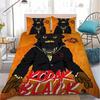 Rapper K-Kodak Black Bedding Set, Home Bedroom Comforte Nordic Polyester Material, Suitable for Children and Adults, 2/3-piece