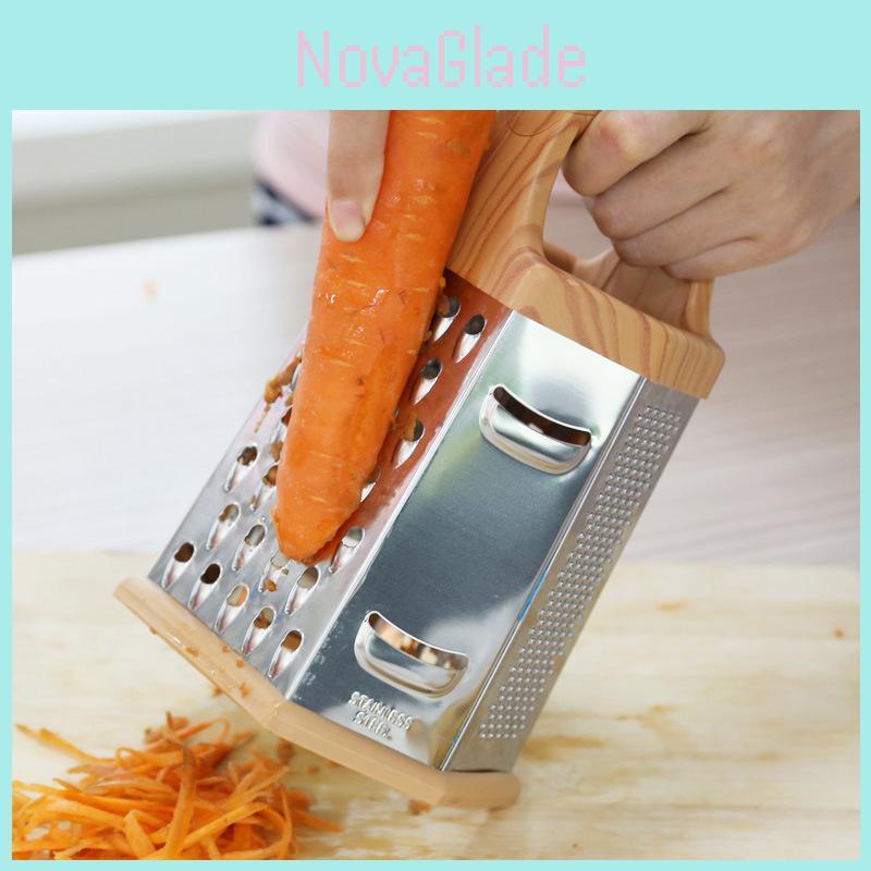 Modern Minimalist Multifunction Vegetable Grater With Six Sides For Kitchen Prep