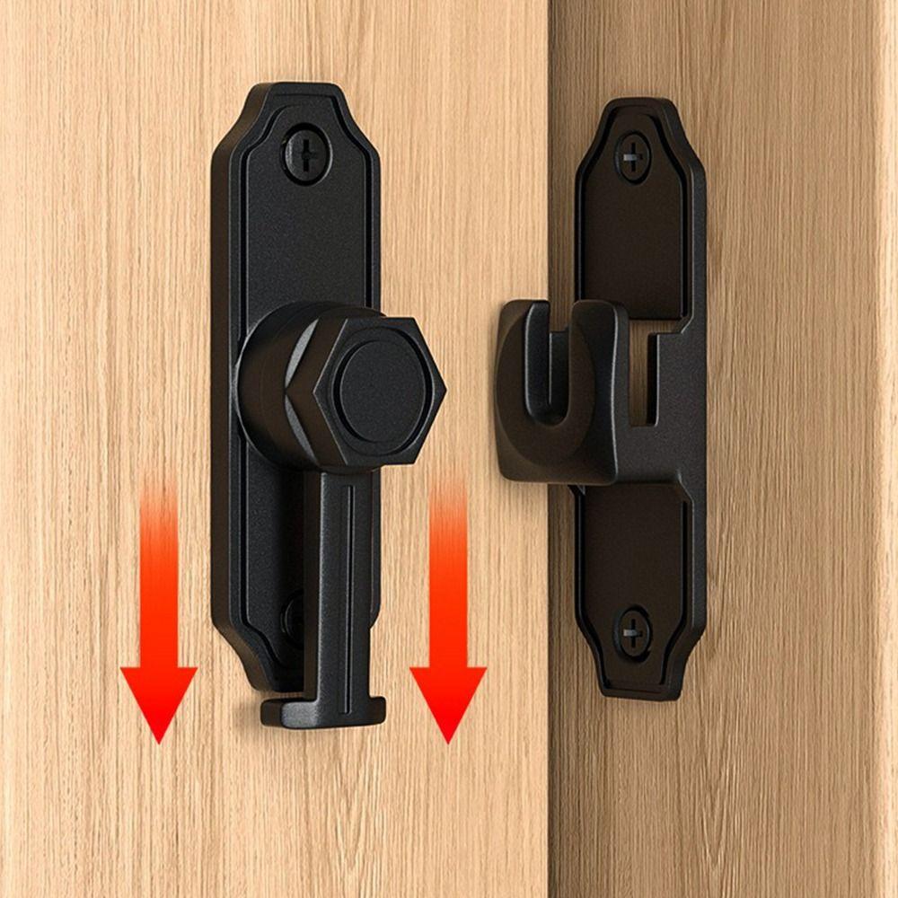Safety Door Lock Guard Anti-theft Door Hasps Protable Door Catch Bolt Furniture Hardware