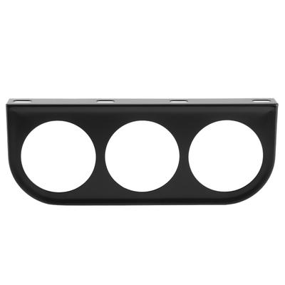 52mm 2in 3 Hole Triple Instrument Panel Shell Gauge Mounting Bracket Car Dashboard Meter Iron Holder